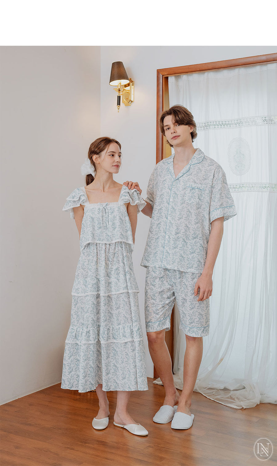 Basil Pajamas Set / Night Dress