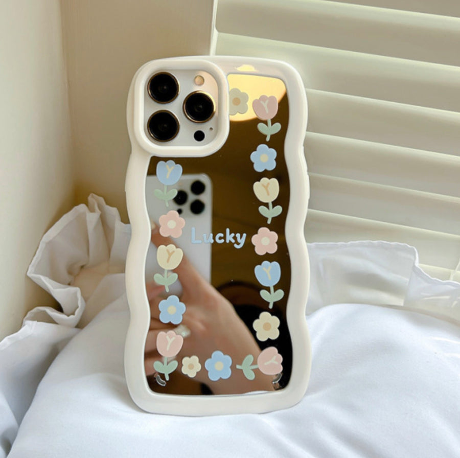 Flower Mirror Phone Case