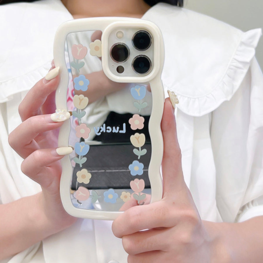Flower Mirror Phone Case