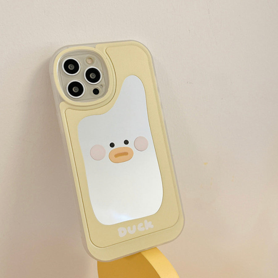 Yellow Duck Mirror Phone Case
